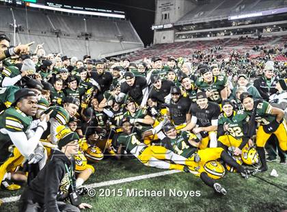 Thumbnail 1 in Wayne vs. St. Edward (OHSAA Division 1 Final)  photogallery.