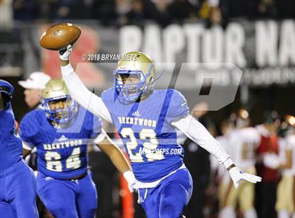 Thumbnail 1 in Brentwood vs. Ravenwood (TSSAA 6A D1 Quarterfinal) photogallery.