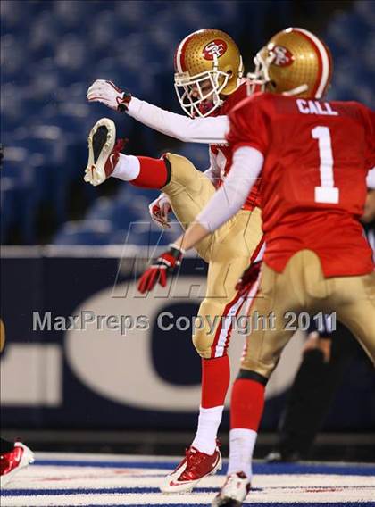 Thumbnail 2 in Bishop Timon-St. Jude vs. St. Francis (Monsignor Martin Playoff) photogallery.