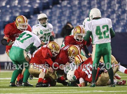 Thumbnail 3 in Bishop Timon-St. Jude vs. St. Francis (Monsignor Martin Playoff) photogallery.