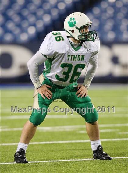 Thumbnail 2 in Bishop Timon-St. Jude vs. St. Francis (Monsignor Martin Playoff) photogallery.