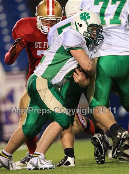 Thumbnail 1 in Bishop Timon-St. Jude vs. St. Francis (Monsignor Martin Playoff) photogallery.