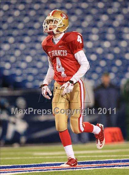 Thumbnail 3 in Bishop Timon-St. Jude vs. St. Francis (Monsignor Martin Playoff) photogallery.