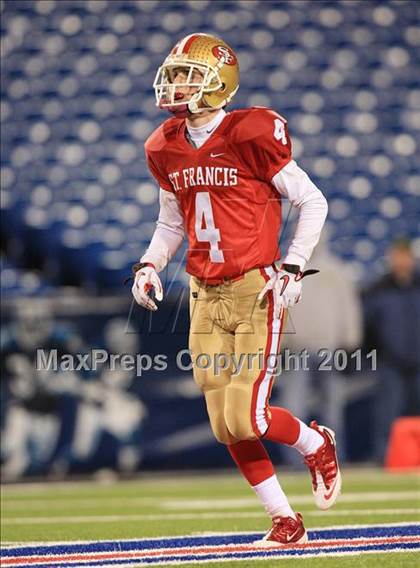 Thumbnail 1 in Bishop Timon-St. Jude vs. St. Francis (Monsignor Martin Playoff) photogallery.