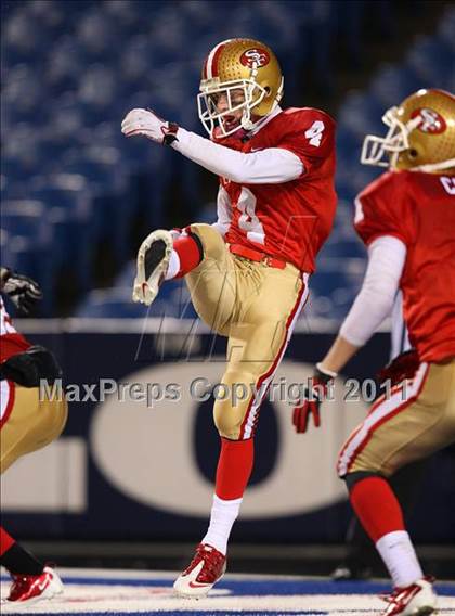 Thumbnail 3 in Bishop Timon-St. Jude vs. St. Francis (Monsignor Martin Playoff) photogallery.