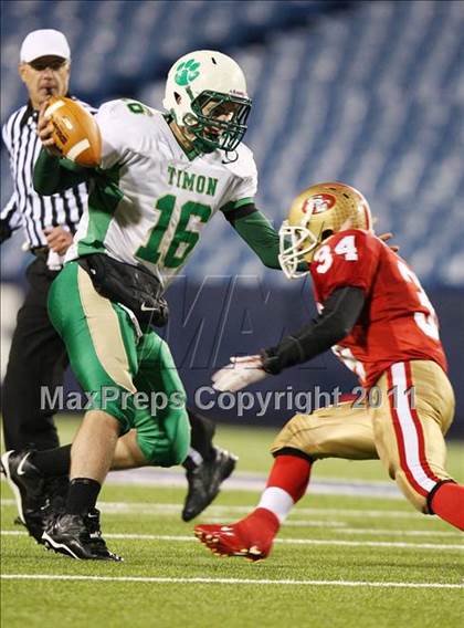Thumbnail 1 in Bishop Timon-St. Jude vs. St. Francis (Monsignor Martin Playoff) photogallery.