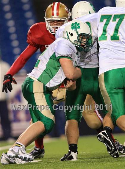 Thumbnail 3 in Bishop Timon-St. Jude vs. St. Francis (Monsignor Martin Playoff) photogallery.