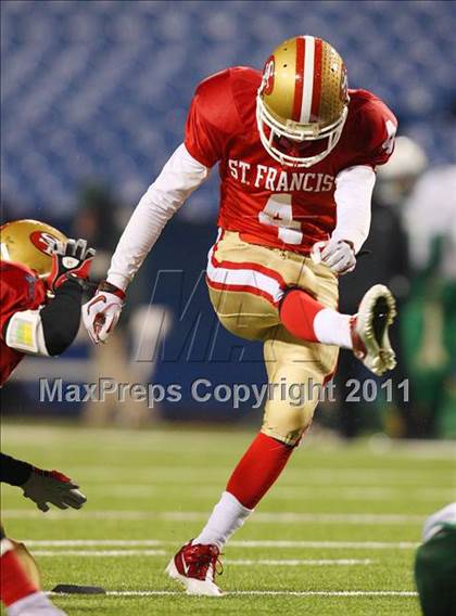 Thumbnail 2 in Bishop Timon-St. Jude vs. St. Francis (Monsignor Martin Playoff) photogallery.