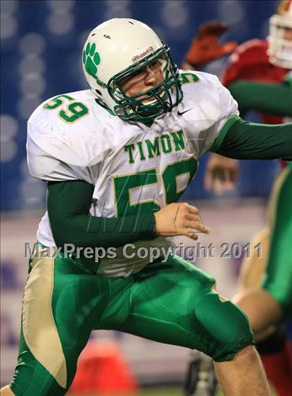 Thumbnail 2 in Bishop Timon-St. Jude vs. St. Francis (Monsignor Martin Playoff) photogallery.