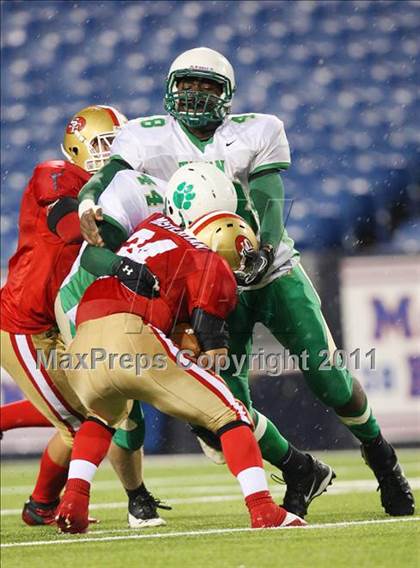 Thumbnail 1 in Bishop Timon-St. Jude vs. St. Francis (Monsignor Martin Playoff) photogallery.