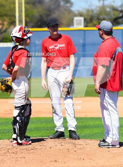 Thumbnail 2 in Juneau-Douglas @ Scottsdale Christian Academy (Coach Bob Invitational)  photogallery.