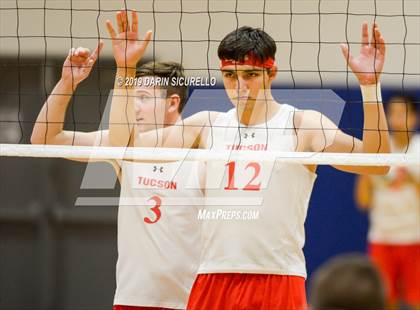 Thumbnail 1 in Tucson High Magnet School vs. Red Mountain (Westwood Invitational Tournament) photogallery.