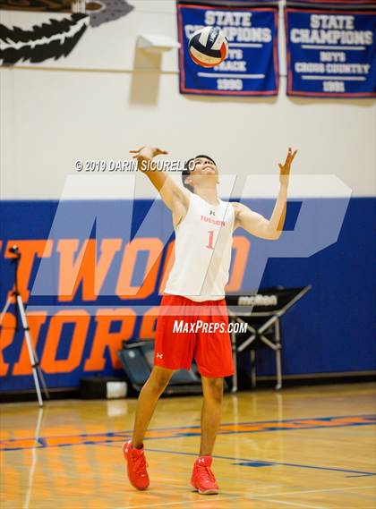 Thumbnail 1 in Tucson High Magnet School vs. Red Mountain (Westwood Invitational Tournament) photogallery.