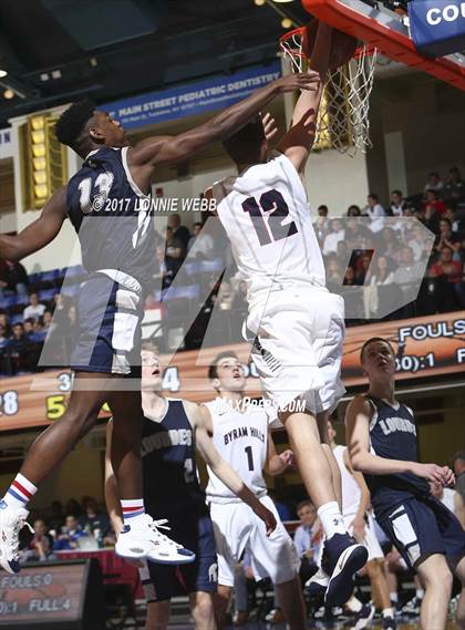 Thumbnail 2 in Our Lady of Lourdes vs Byram Hills (Section 1 Class A Semifinal) photogallery.
