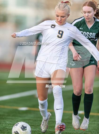 Thumbnail 3 in Chaparral @ Fossil Ridge (CHSAA 5A Round 2) photogallery.