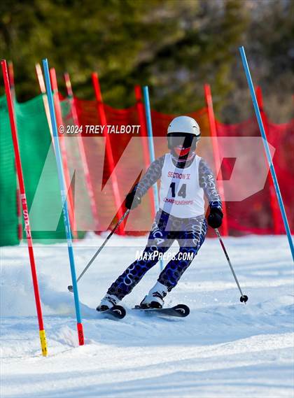 Thumbnail 2 in NYSPHSAA Section V Class A & B Slalom Final (Second Run) photogallery.