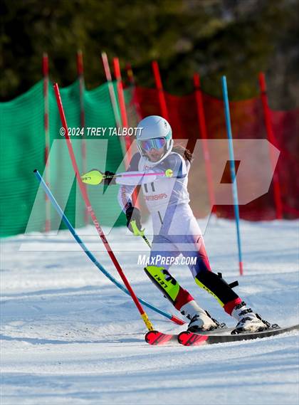 Thumbnail 3 in NYSPHSAA Section V Class A & B Slalom Final (Second Run) photogallery.