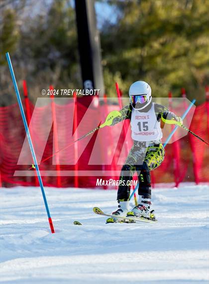 Thumbnail 2 in NYSPHSAA Section V Class A & B Slalom Final (Second Run) photogallery.