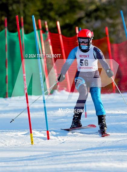 Thumbnail 2 in NYSPHSAA Section V Class A & B Slalom Final (Second Run) photogallery.