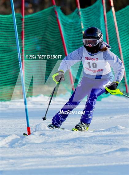 Thumbnail 2 in NYSPHSAA Section V Class A & B Slalom Final (Second Run) photogallery.