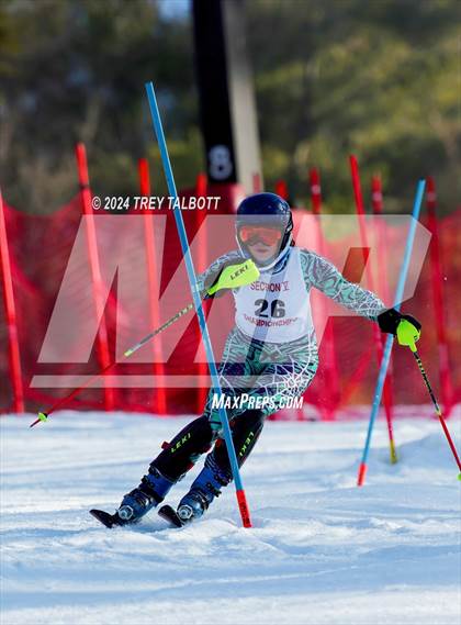 Thumbnail 2 in NYSPHSAA Section V Class A & B Slalom Final (Second Run) photogallery.