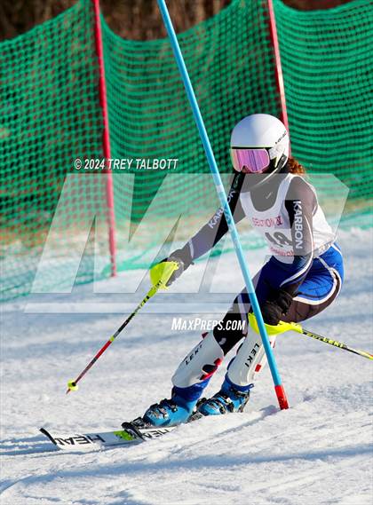 Thumbnail 1 in NYSPHSAA Section V Class A & B Slalom Final (Second Run) photogallery.