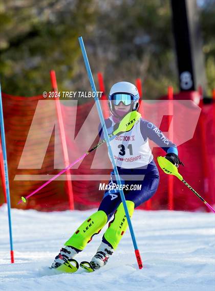 Thumbnail 3 in NYSPHSAA Section V Class A & B Slalom Final (Second Run) photogallery.