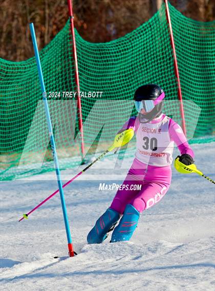 Thumbnail 1 in NYSPHSAA Section V Class A & B Slalom Final (Second Run) photogallery.