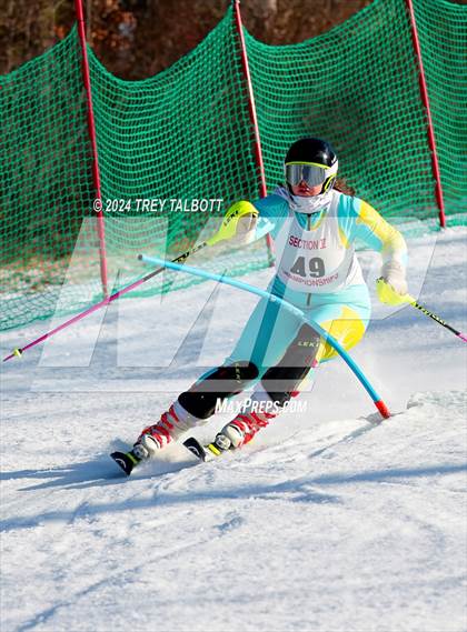 Thumbnail 1 in NYSPHSAA Section V Class A & B Slalom Final (Second Run) photogallery.