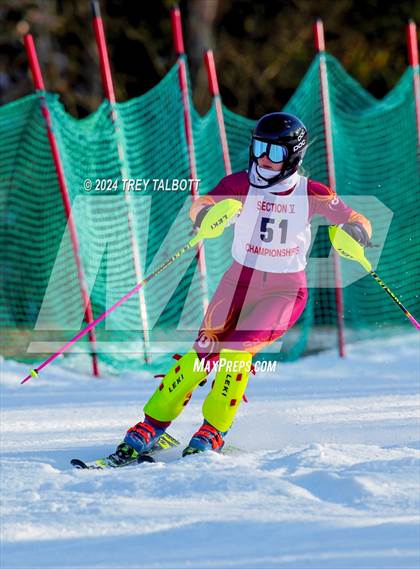 Thumbnail 1 in NYSPHSAA Section V Class A & B Slalom Final (Second Run) photogallery.