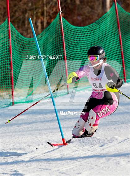 Thumbnail 3 in NYSPHSAA Section V Class A & B Slalom Final (Second Run) photogallery.
