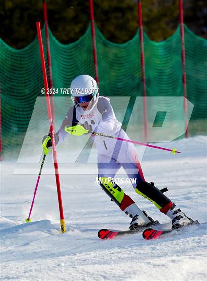 Thumbnail 2 in NYSPHSAA Section V Class A & B Slalom Final (Second Run) photogallery.