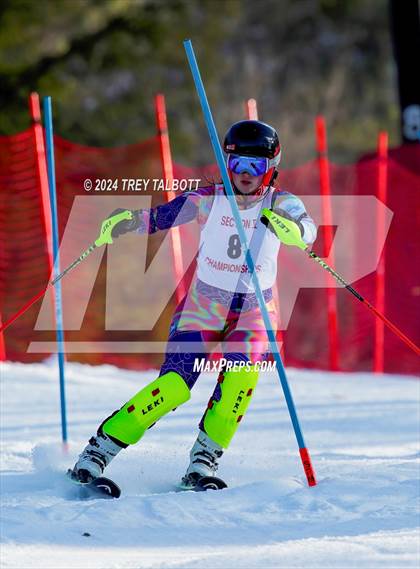 Thumbnail 3 in NYSPHSAA Section V Class A & B Slalom Final (Second Run) photogallery.