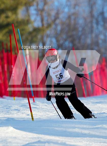 Thumbnail 2 in NYSPHSAA Section V Class A & B Slalom Final (Second Run) photogallery.