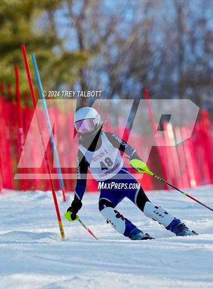 Thumbnail 2 in NYSPHSAA Section V Class A & B Slalom Final (Second Run) photogallery.