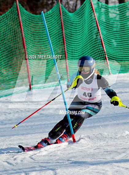 Thumbnail 3 in NYSPHSAA Section V Class A & B Slalom Final (Second Run) photogallery.