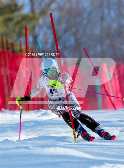 Thumbnail 1 in NYSPHSAA Section V Class A & B Slalom Final (Second Run) photogallery.