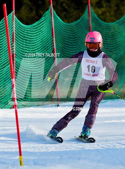 Thumbnail 2 in NYSPHSAA Section V Class A & B Slalom Final (Second Run) photogallery.