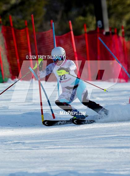 Thumbnail 3 in NYSPHSAA Section V Class A & B Slalom Final (Second Run) photogallery.