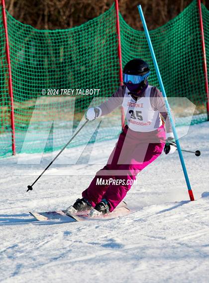 Thumbnail 3 in NYSPHSAA Section V Class A & B Slalom Final (Second Run) photogallery.