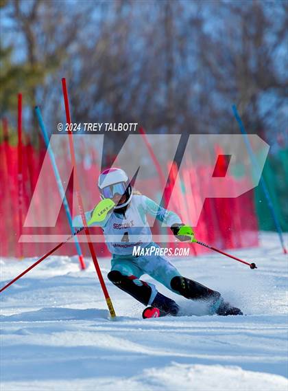 Thumbnail 1 in NYSPHSAA Section V Class A & B Slalom Final (Second Run) photogallery.