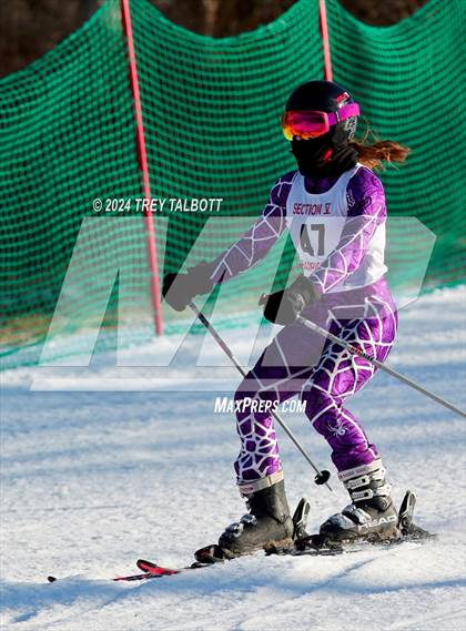 Thumbnail 1 in NYSPHSAA Section V Class A & B Slalom Final (Second Run) photogallery.
