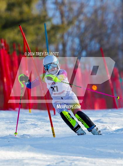 Thumbnail 1 in NYSPHSAA Section V Class A & B Slalom Final (Second Run) photogallery.