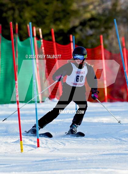 Thumbnail 2 in NYSPHSAA Section V Class A & B Slalom Final (Second Run) photogallery.