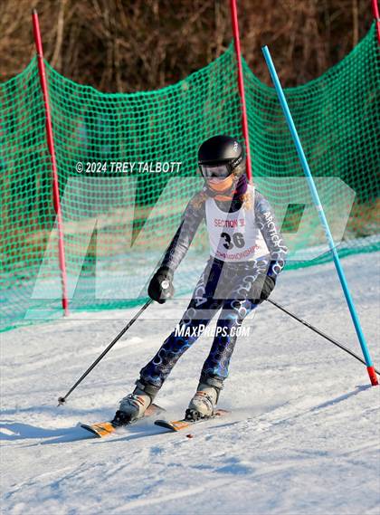 Thumbnail 1 in NYSPHSAA Section V Class A & B Slalom Final (Second Run) photogallery.