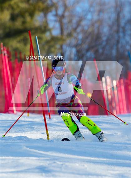 Thumbnail 2 in NYSPHSAA Section V Class A & B Slalom Final (Second Run) photogallery.