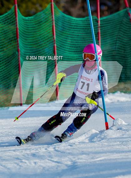 Thumbnail 2 in NYSPHSAA Section V Class A & B Slalom Final (Second Run) photogallery.