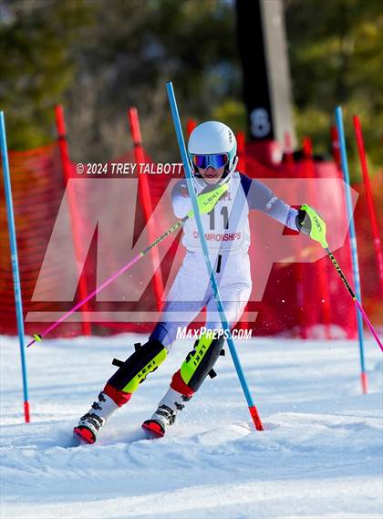 Thumbnail 2 in NYSPHSAA Section V Class A & B Slalom Final (Second Run) photogallery.