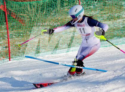 Thumbnail 3 in NYSPHSAA Section V Class A & B Slalom Final (Second Run) photogallery.