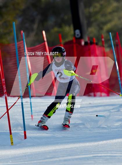 Thumbnail 1 in NYSPHSAA Section V Class A & B Slalom Final (Second Run) photogallery.